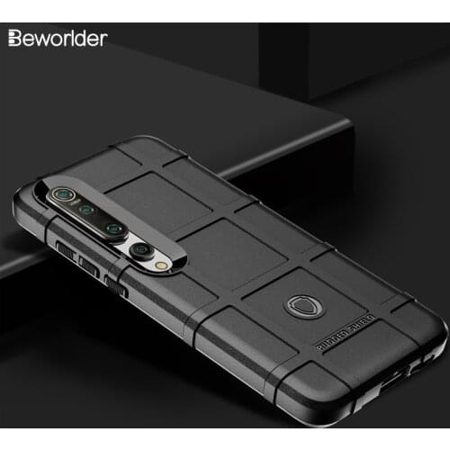 For Xiaomi Mi 10 Pro Phone Cases Armor Military Protect Rugged Shield Back Cover For Xiaomi Mi 10 Ultra Case Silicone