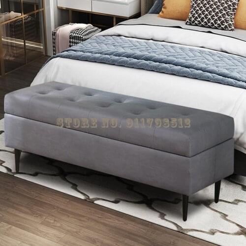 Home entrance shoe changing stool, multifunctional storage stool, sofa stool, accommodating stool, solid wood shoe stool, light