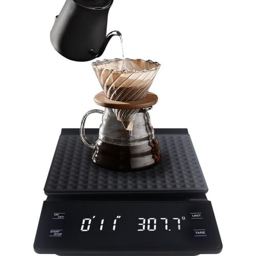 3000g 0.1g Electronic Coffee Scales Digital Food Kitchen Scale Precision Libra Balance Weighing Measuring Tool