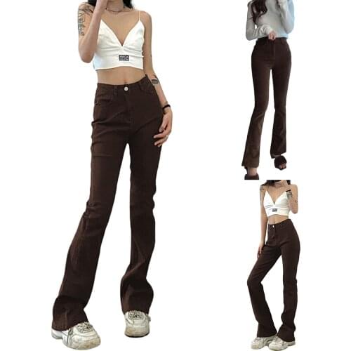 Hirigin Womens High Jeans