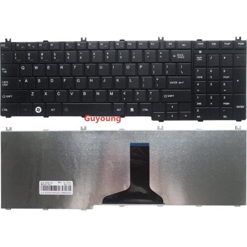Laptop Keyboard for toshiba Satellite L670D L675D L655D C650D L750 L750D L755D L760 L770D L775 English US layout black
