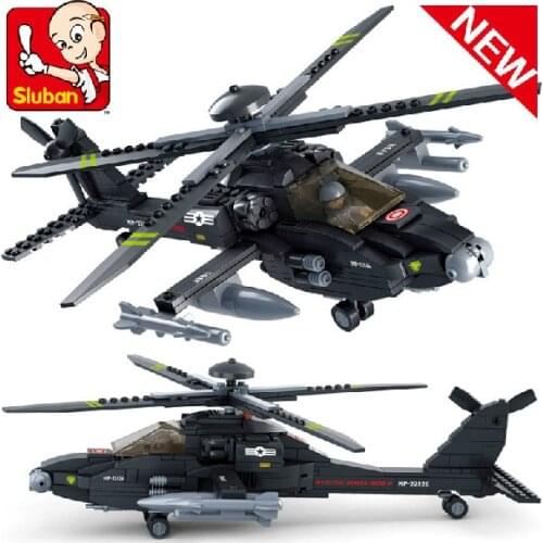 293pcs Aircraft Constructor Model Kit Blocks Bricks Toys for Boys Girls Children force black rescue Osprey helicopter 0511