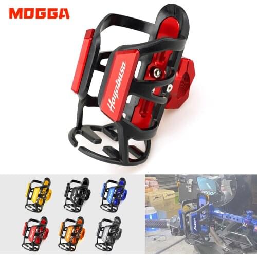 For SUZUKI HAYABUSA GSXR1300 GSX1300R GSX 1300R GSXR 1300 Motorbike Beverage Water Bottle Cage Sdand Moto Drink Cup Holder Mount