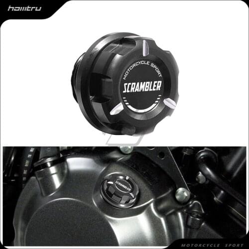 Motorcycle Engine Oil Cap Bolt Screw Filler Cover Case for Ducati SCRAMBLER Sixty2 1100 Icon Etc