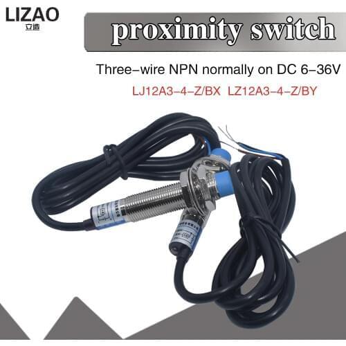 LJ12A3-4-Z/BX LJ12A3-4-Z/BY New Inductive Proximity Sensor Detection Switch NPN DC 6-36V