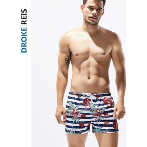 2020 Swimwear Men Quick Drying Swimming Trunks Swimsuit Swim Briefs Bermuda Masculina Beach Board Shorts Surf Bathing Suit Sunga