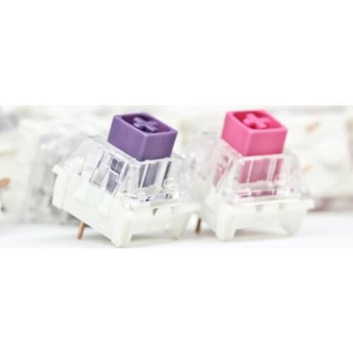 10pcs Novelkeys&Kaih BOX Royal/pinks MX Switches Game Machine Keyboard diy RGB/SMD IP56 Water-proof Tactile/Clicky handfeel