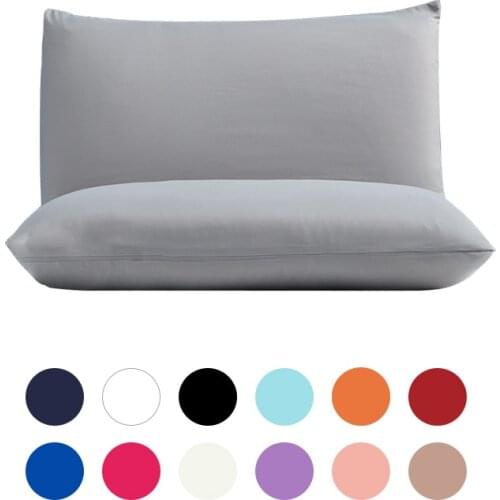 2pcs Bedding Pillowcases Pillowcovers Grey White Black Covers Cases For Sleeping Pillow,50x70cm