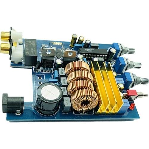 YJ00279 Digital Power Amplifier Board TPA3116+LM1036 2X50W Class D Bluetooth Audio Power Amplifier Board