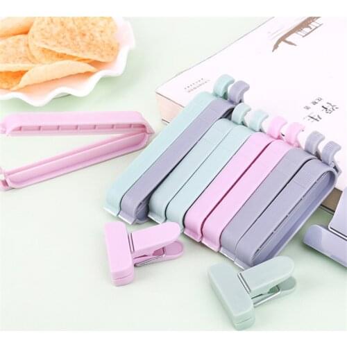 Kitchen Gadgets Portable Food Sealing Clip Building Block Fresh-keeping Clip Snack Plastic Bag Moisture-proof Sealing Artifact