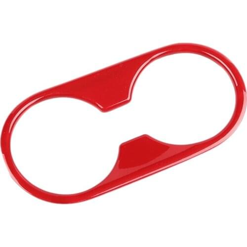 Car Central Control Water Cup Frame Water Cup Trim Cover Water Cup Frame Panel for Mazda CX-3 Mazda 2 20-21