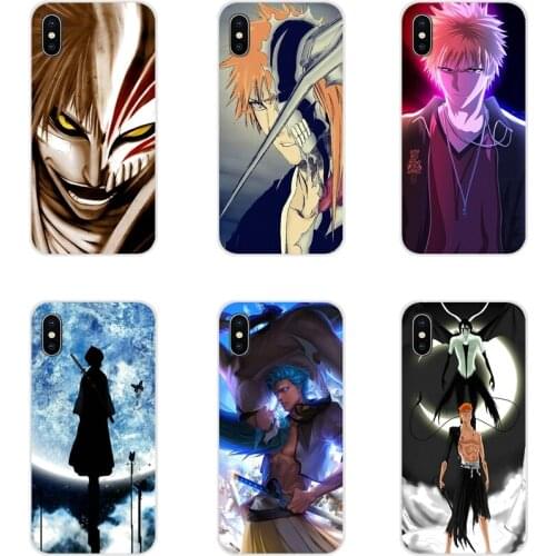 For Sony Xperia Z Z1 Z2 Z3 Z5 compact M2 M4 M5 E3 T3 XA Huawei Mate 7 8 Y3II Transparent Soft Case Anime Manga Beyb bleach death