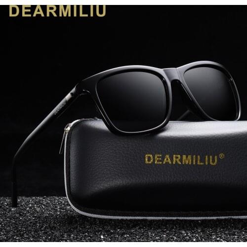 DEARMILIU Brand Unisex Retro Aluminum+TR90 Sunglasses Polarized Lens Vintage Eyewear Accessories Sun Glasses For Men/Women 6108