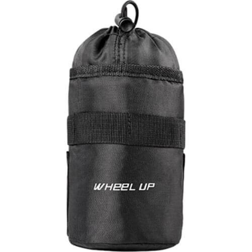 WHeeL UP Bike Handlebar Stem Kettle Bag Bicycle Insulated Water Bottle Storage Pouch Three-Point ic Sticker Fixed Stable