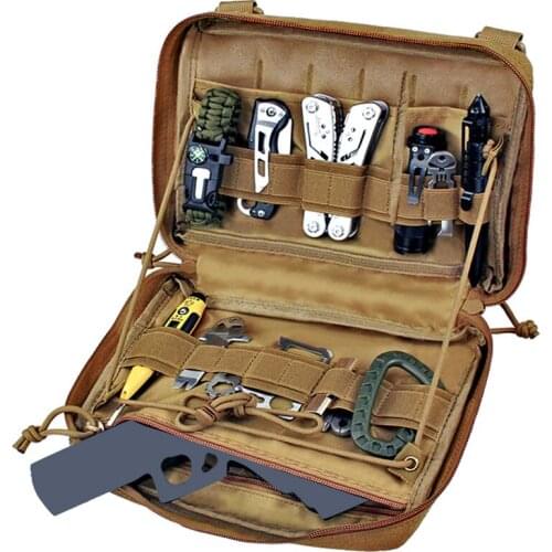 Molle Military Pouch Bag Medical EMT Tactical Outdoor Emergency Pack Camping Hunting Accessories Utility Multi-tool Kit EDC Bag