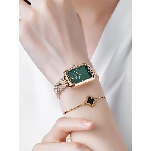 Stainless Steel Julius Lady Womens Watch Japan Quartz Elegant Fashion Hours Clock Dress Bracelet Chain Girls Birthday Gift Box