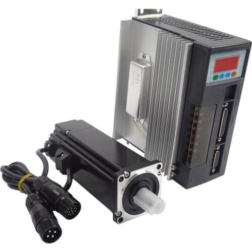 1Set High Quality 60ST-M01930 AC Servo Motor 1.91N.M 600W 3000RPM 60ST with Driver System