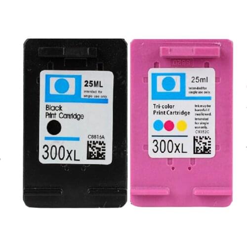 2x CC640E CC643E Replacement Ink Cartridge for HP 300 DeskJet F4280 F4283 F4288 F4580 F4583 C4610 C4640 C4650 C4670 C4680 C4685