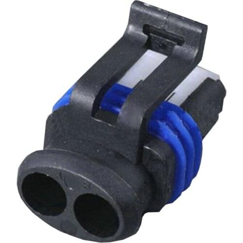 5/10sets 2pin waterproof auto houisng plug plastic wire harness connector