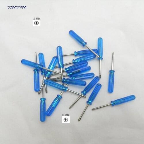 50PC/set wholesale 2.0MM screwdriver Phillips screwdriver repair disassemble tool for repairing mobile phone