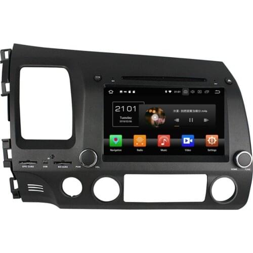 8" Android 8.0 Car DVD Stereo Radio GPS for Honda Civic 2006 2007 2008 2008 2010 2011 4GB RAM Bluetooth WIFI USB Mirror-link