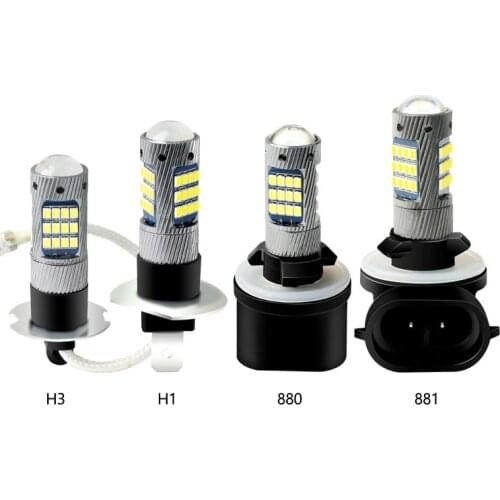 880 881 H1 H3 LED Bulbs for Fog Lights 2016 42SMD New High Bright Car LED Front Fog Lamp White DC 12V