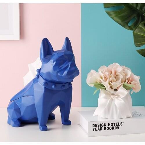 HOME DECORATION ACCESSORIES MODERN ANIMALES FIGURINE VASE TISSUE HOLDER FOR LIVING ROOM OFFICE DESK DECORATION HOME GARDEN