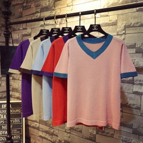 ALIYSWINT Women's Silk T-Shirts