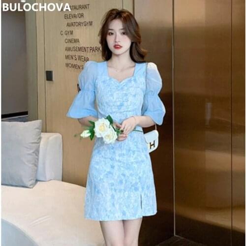 BULOCHOVA Summer Chiffon Dresses