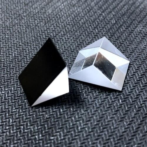 For Processing Prisms Custom Glued Mirror 15mm Right Angle Reflection Laser Right Angle Triangular Prism Beamsplitter Coating
