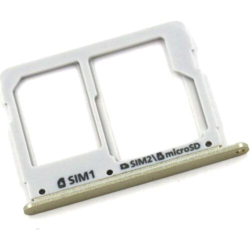 For Samsung Galaxy A3 2016 SM-A310/A5 SM-A510/A7 SM-A710 Silver/Gray/Gold/Rose Gold Color Single/Dual SIM And MicroSD Card Tray