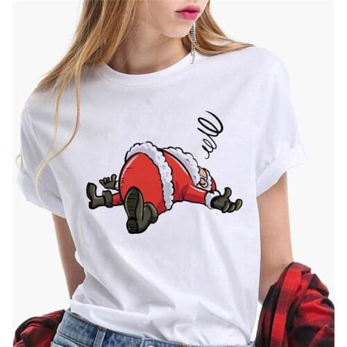 T-shirts Watercolor Harajuku Xmas Fashion 2021 Fashion Clothes Graphic Women Tshirt Top Short Sleeve Lady Print Female T-Shirt
