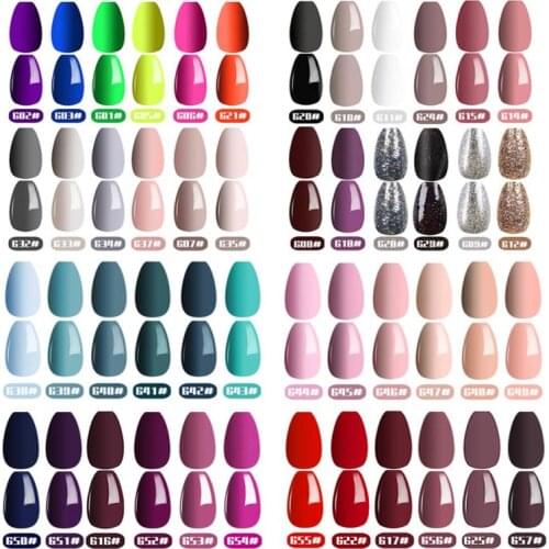 FRANCHESKA 7ml Gel Nail Polish Nails Semi Permanent Soak Off Gel UV LED Varnishes Nail Art Manicure Set Nails Gel Polish TSLM1