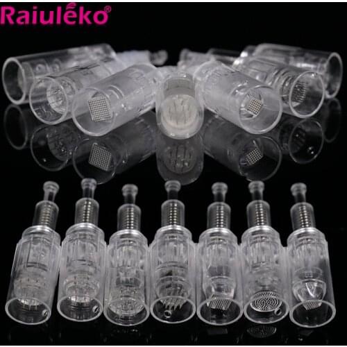 Micro Nano MYM Needles Tip Microneedling 9 Pin/12 Pin/36 Pin/Nano/3D/5D Bayonet Screw Port Cartridge Tattoo Needles 10/20/50pcs