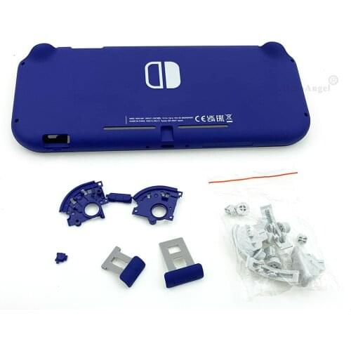 1set Plastic Housing Shell Case Cover For Nintendo Switch Lite Console Hard Replacement Protect Case Faceplate Cover Button Kit