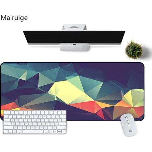Simplicity Colorful Game Mouse Pad Mosaic High Quality Natural Rubber Speed Mouse Pad Large Mouse Pad Gaming Desk Xxl Mousepad