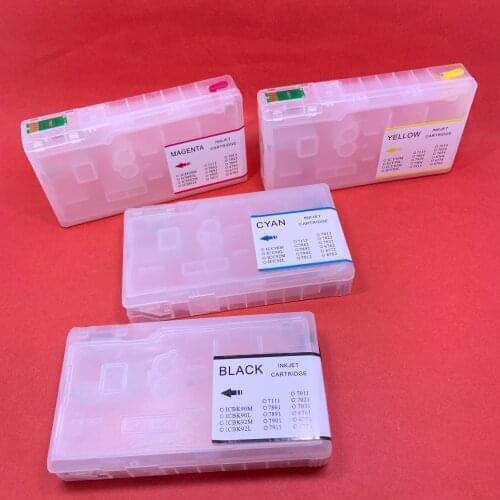 YOTAT refillable ink cartridge T7891 T7892 T7893 T7894 for Epson WF-5110DW WF-5190DW WF-5190DW BAM WF-5620DWF WF-5690DWF