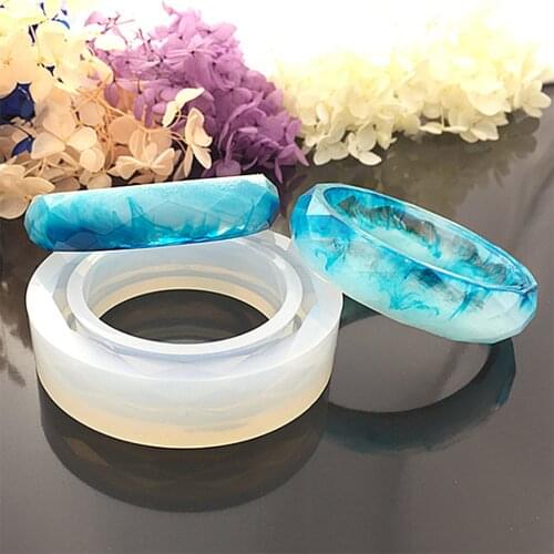 New 2 Styles 3 Sizes Silicone Mould Diy Resin Bracelet Jewellery Epoxy Resin Molds Wholesale