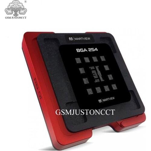 RB-01 Reballing Stencil Tin Net Full Set for EMMC/EMCP/UFS BGA153/162/169/186/221/254 With Fixed Plate and Holder