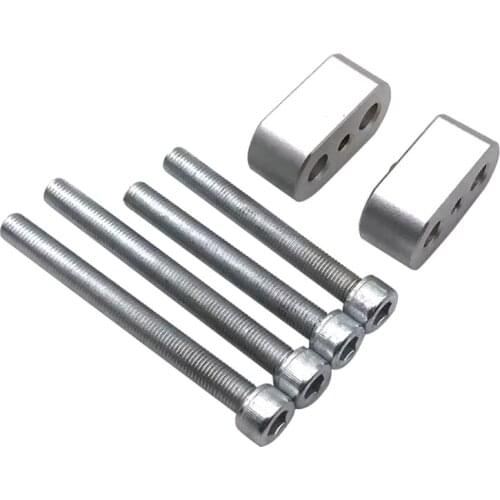 Motorcycle Handlebar Risers Compatible with Triumph Tiger 800/XC/XCA/XCX/XR/XRT/XRX 1200/XC/XCA/XCX/XR Mounting Clamp 2x