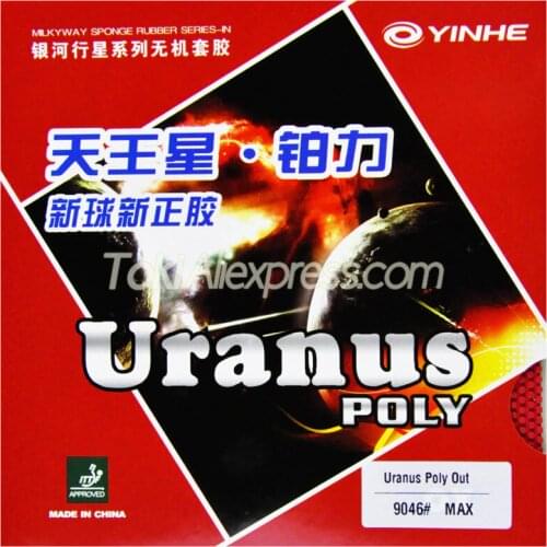 YINHE URANUS POLY Table Tennis Rubber Pips-out URNUS Original YINHE Ping Pong Sponge