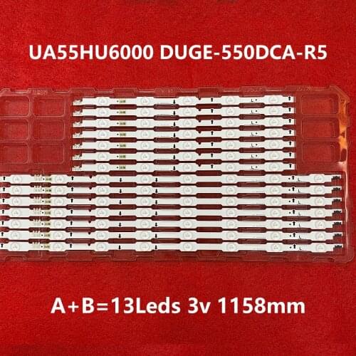 LED Backlight strip 13leds For Sam Sung 55 inch TV UA55HU6000 UE55HU6900 2014SVS_UHD_55 3228 R05 REV1.1 LM41-00089A 89B