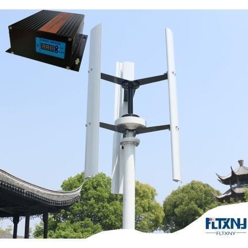 FH 600w vertical wind turbine generator 3 blades 12v 24v 48v 250RPM no noise for home use