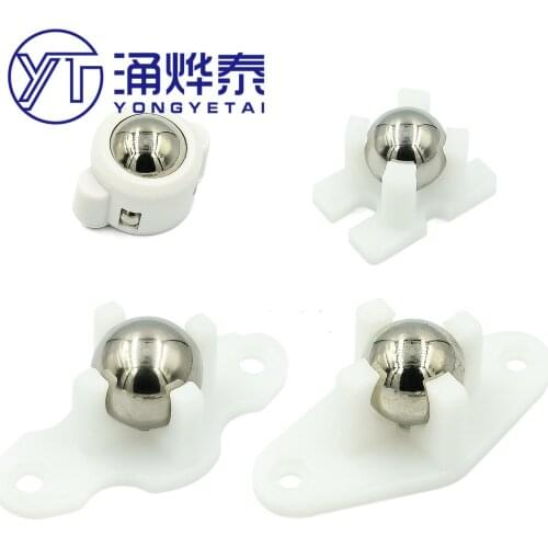 YYT 5PCS Vacuum W420 steel ball universal wheel, 2-wheel UNO smart car chassis Bullseye nylon mbot, N20