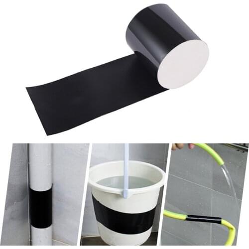 1.5m*10cm Strong Waterproof Tape Stop Leaks Seal Repair Tape Insulating Performance Self Fix Tape Self-adhesive Duct Pipe Tape