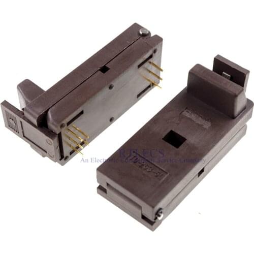 10 pcs Burn In Socket 5 Position TO-263-5 Burn-in Socket Gold Plated TO-263-5L Surface Mount Transistor 5Pin SMT Aging Test