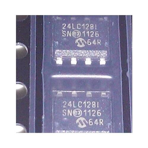100% New&original In Stock PIC24LC128-I/SN 24LC128 SOP8 10pcs/lot
