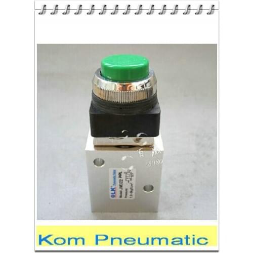 2/3 Way JM-06A Spring Return Push Button Type 1/4" Air Mechanical Valve Hand Manual Valve,JM322PP