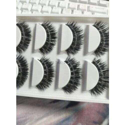 200boxes Eyelashes Fur Friendly Styles Crisscross False Eyelash Hand Made Eye Lashes beauty