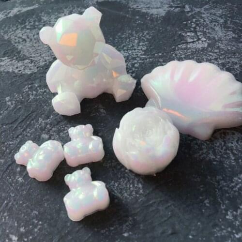 6 Colors Magic Resin Pigment Glitter Bright Powder Colorant Epoxy Mold Filling